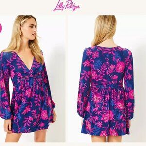 NWT Lilly Pulitzer Loralei Skirted Romper XS • Sold Out